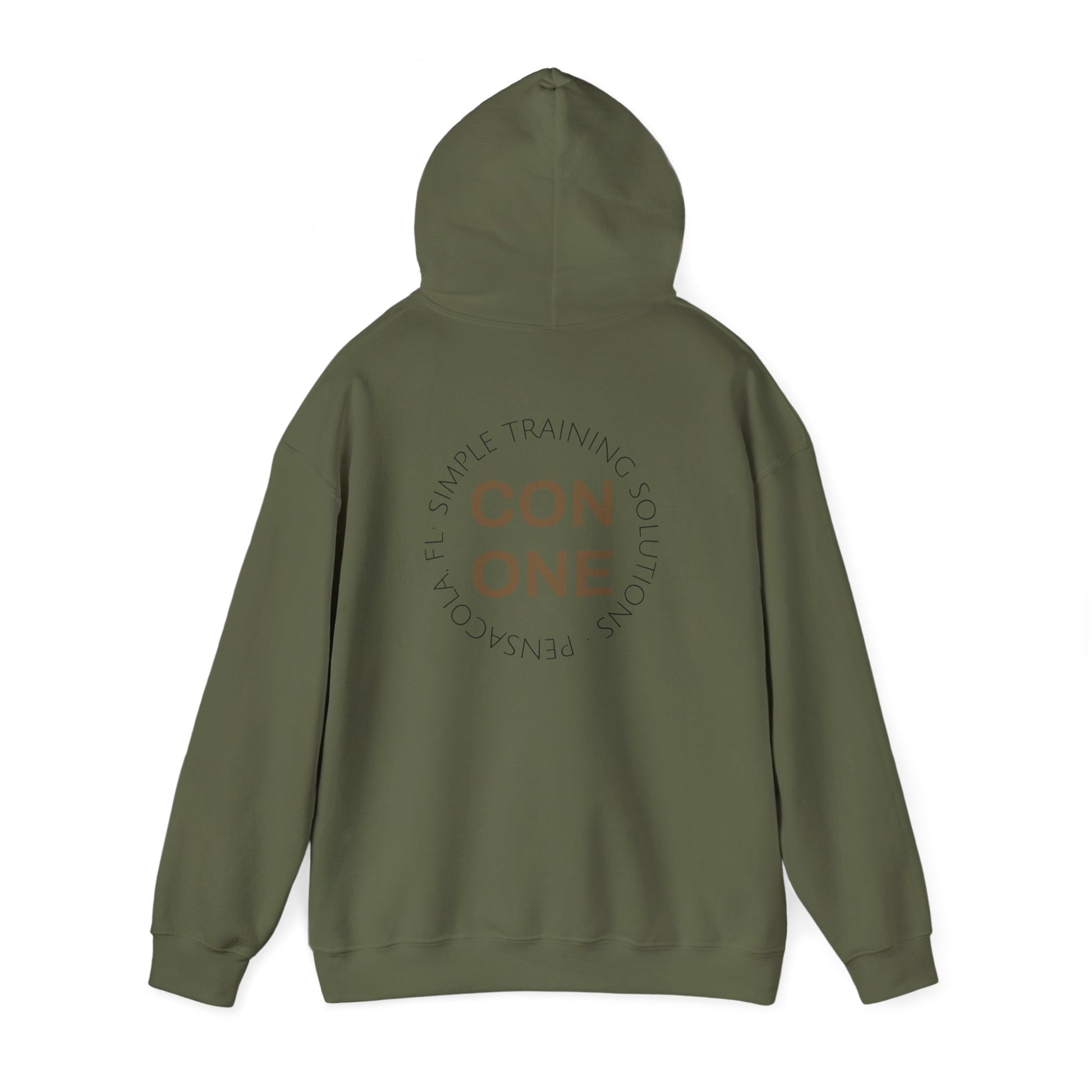 CON ONE Triple Logo Hoodie