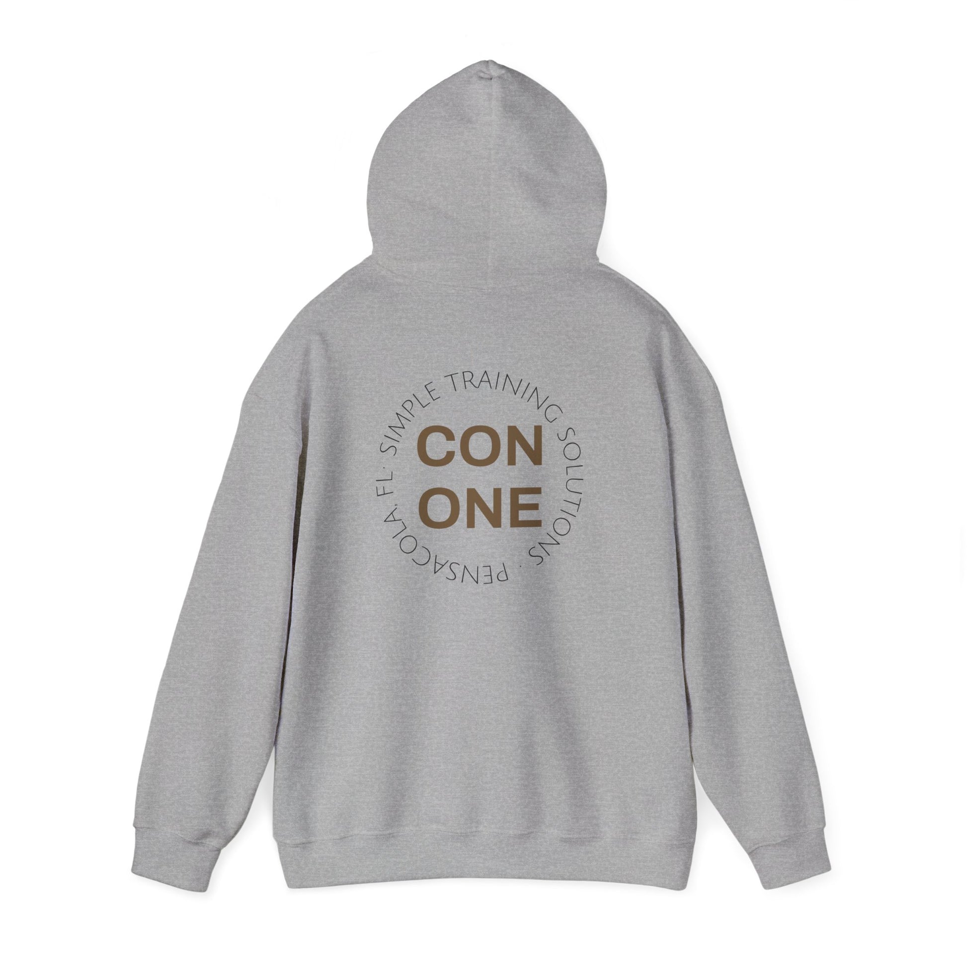 CON ONE Triple Logo Hoodie