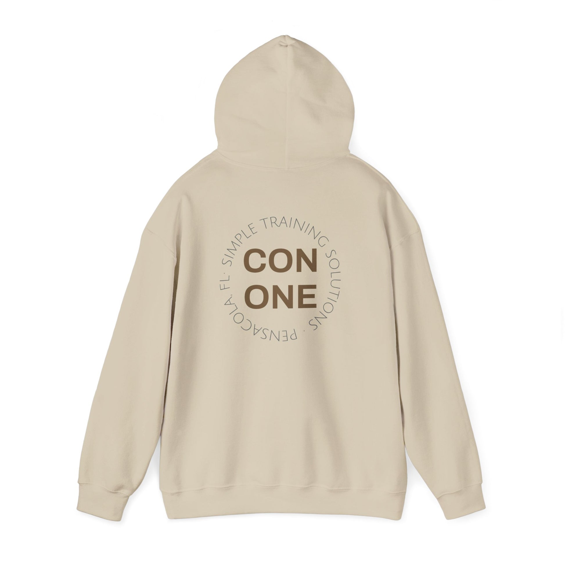 CON ONE Triple Logo Hoodie