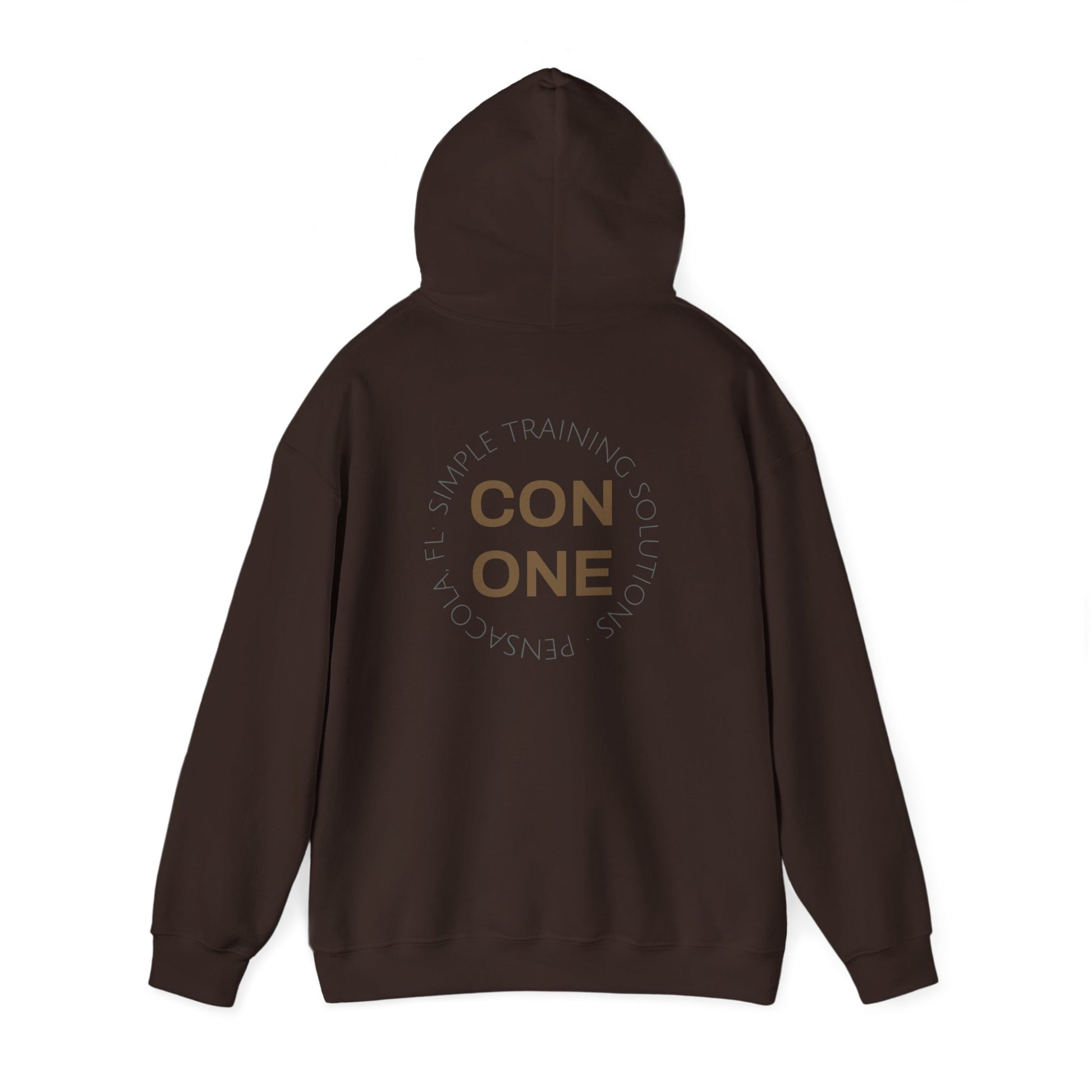 CON ONE Triple Logo Hoodie