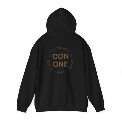 CON ONE Triple Logo Hoodie