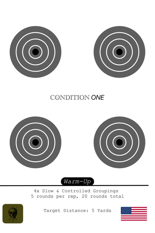 Value 3 Pack - Pistol Range Day (15 Targets)