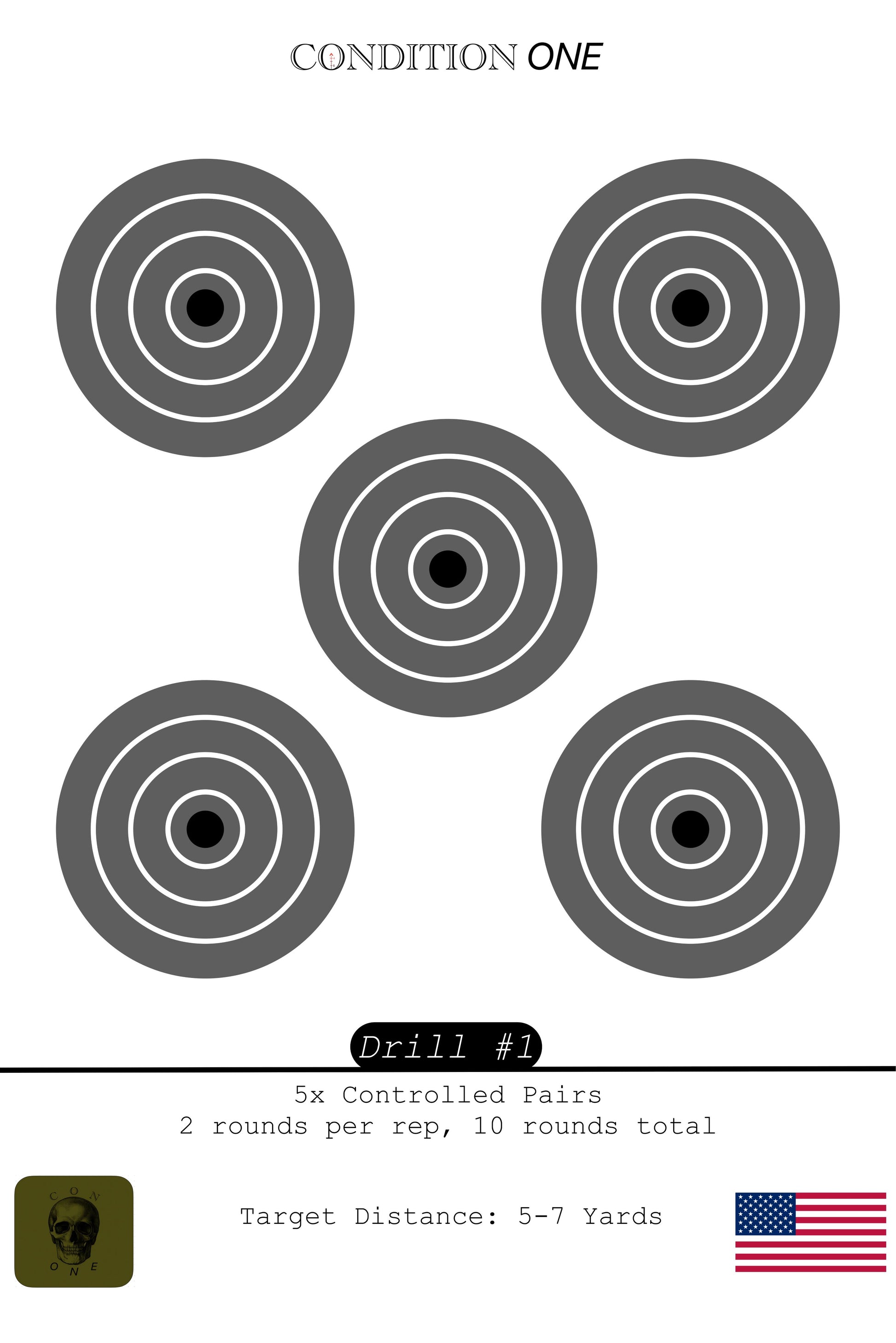 Value 3 Pack - Pistol Range Day (15 Targets)