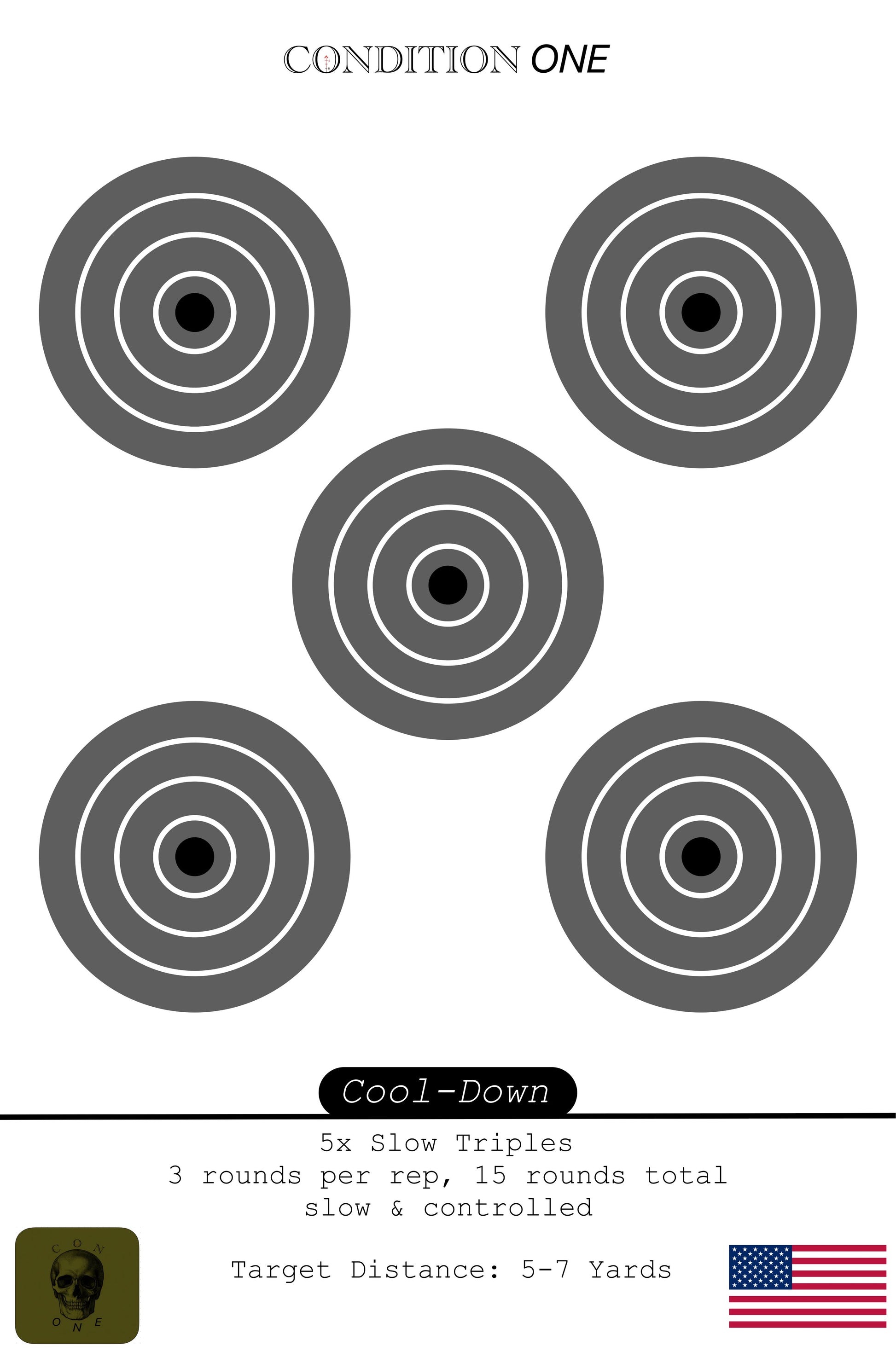 Value 3 Pack - Pistol Range Day (15 Targets)